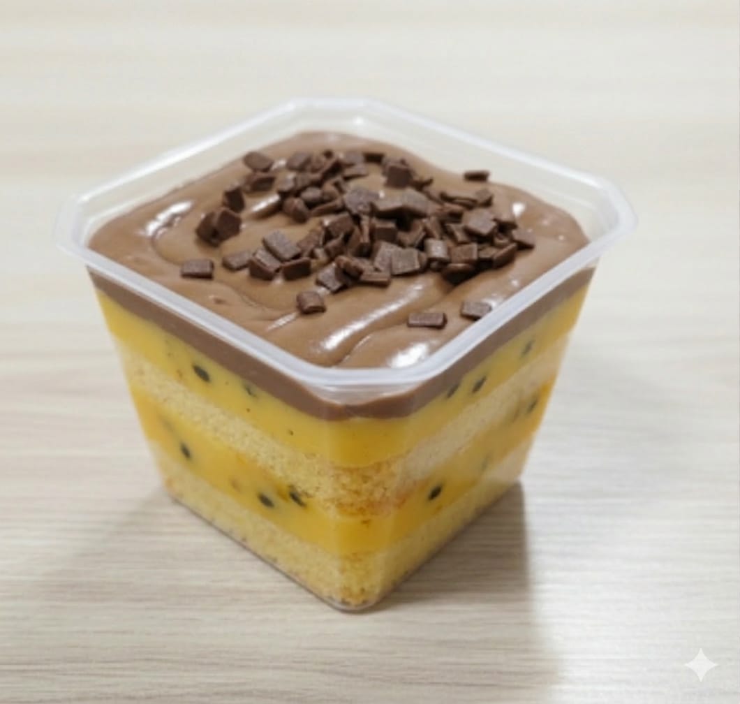 BOLO NO POTE - MARACUJÁ