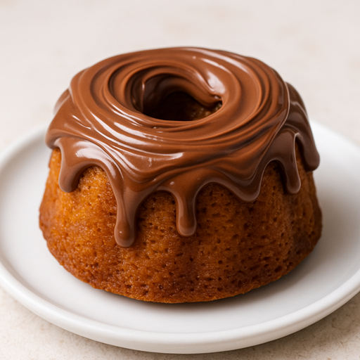 MINI BOLO COM NUTELLA